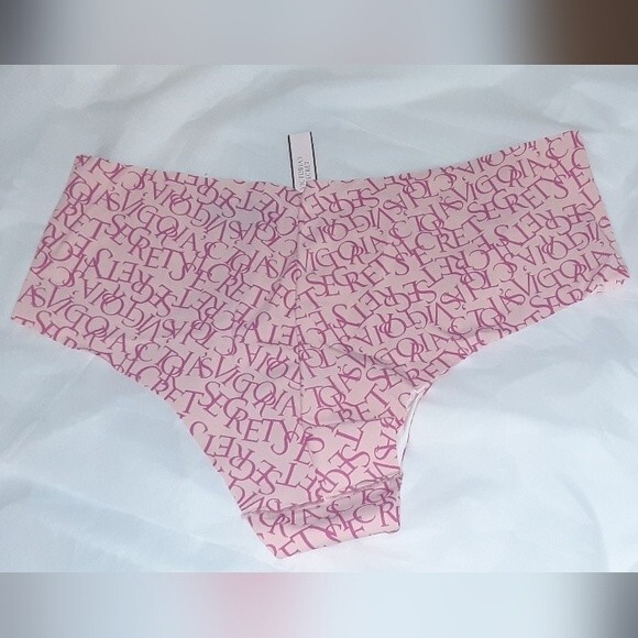 Victoria's Secret XXL Pink Signature Logo Seamless Hipster - Picture 2 of 3